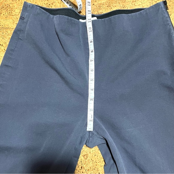 Everlane The Side-Zip Stretch Cotton Slate Gray Pants Sz 14 - Picture 15 of 16